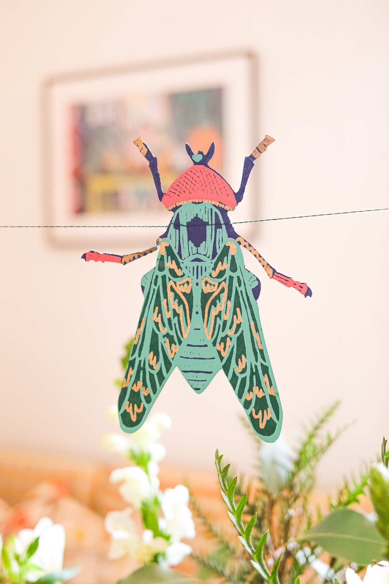 Insects Sewn Garland