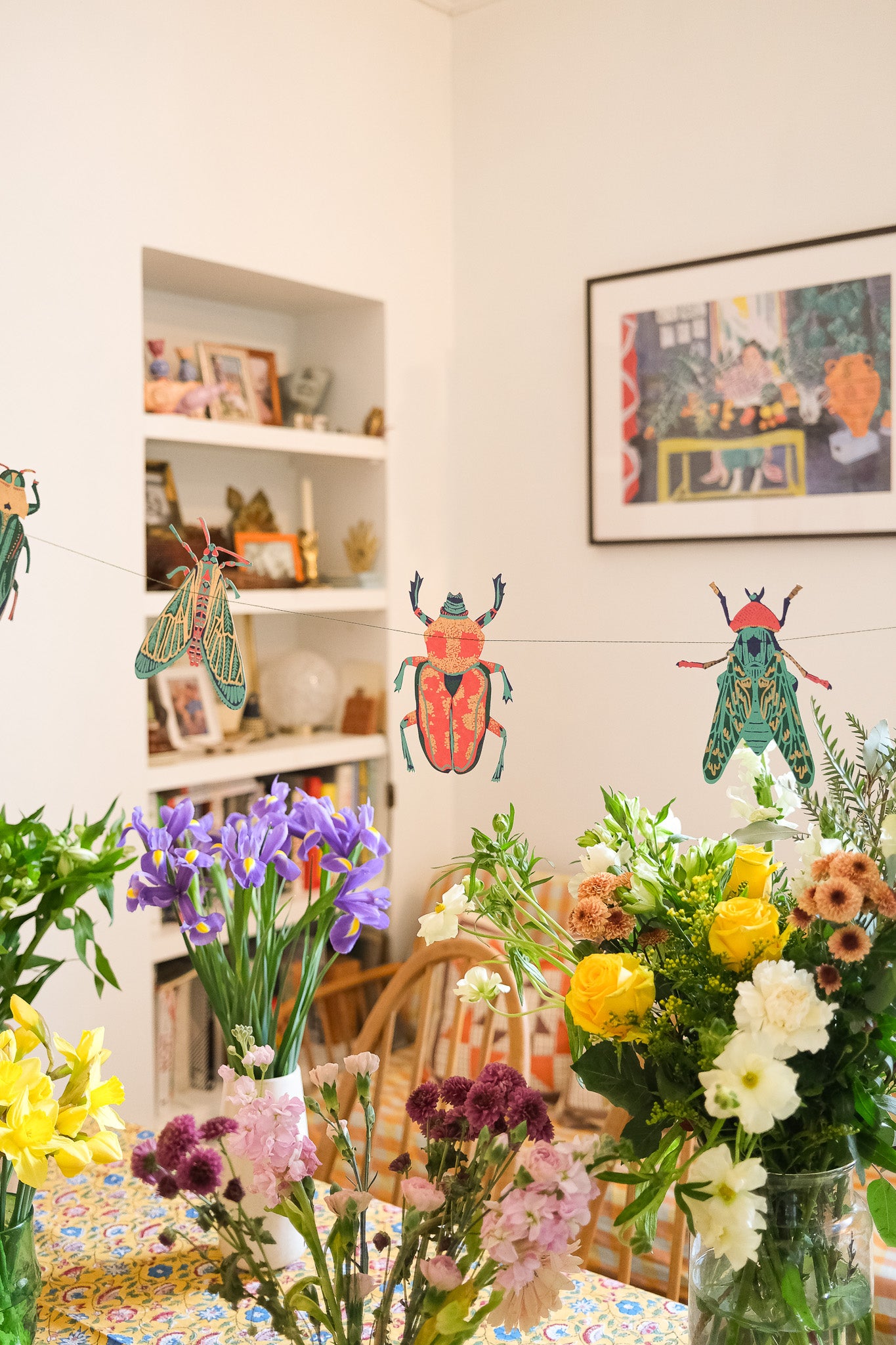 Insects Sewn Garland