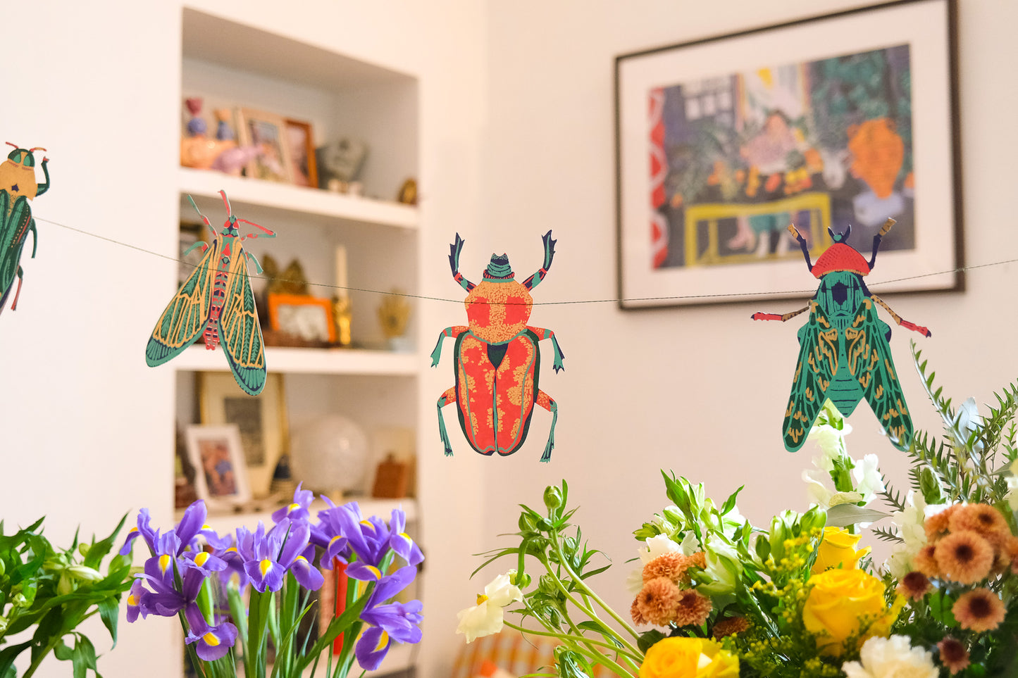Insects Sewn Garland