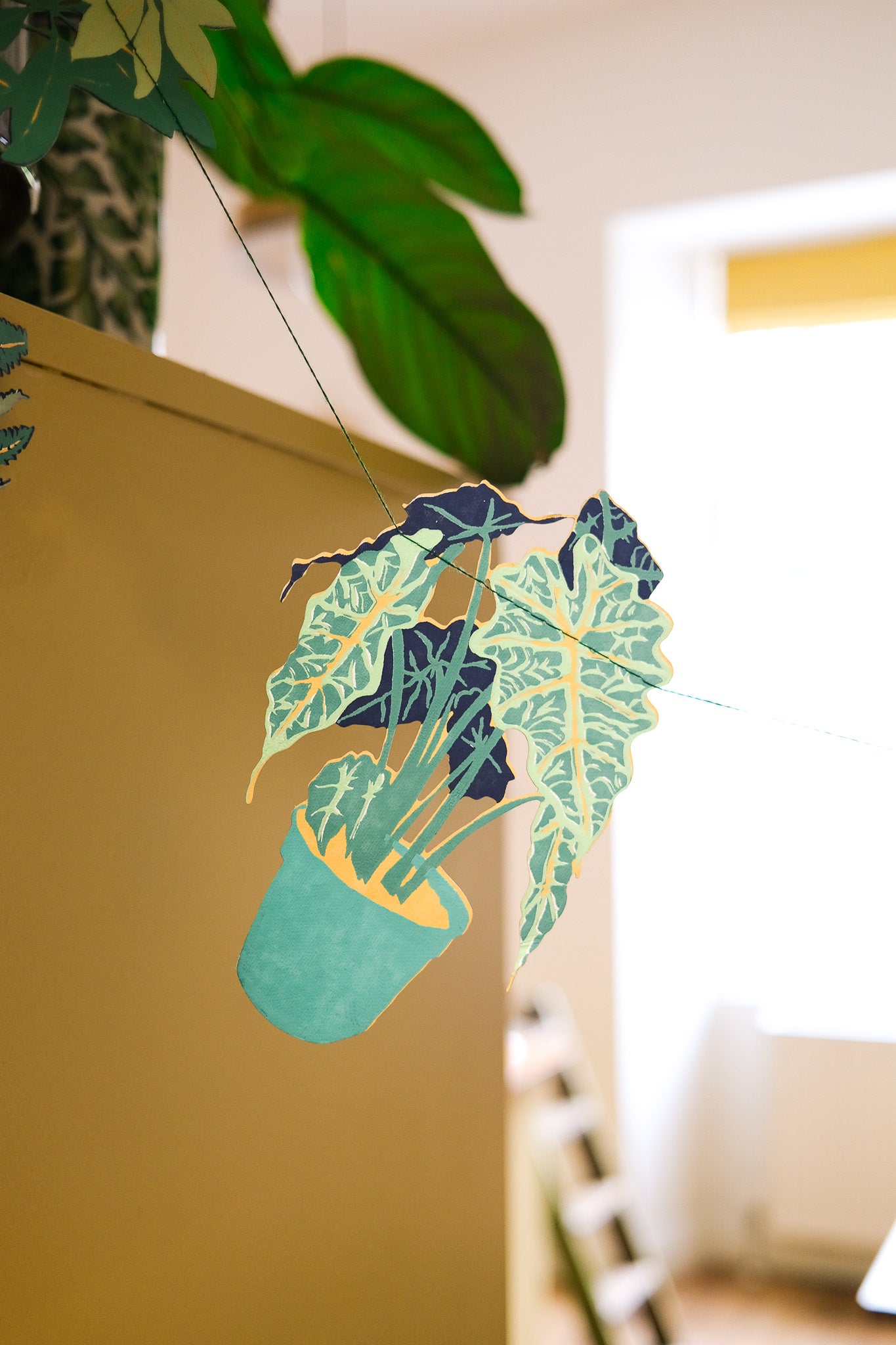 Houseplants Sewn Garland