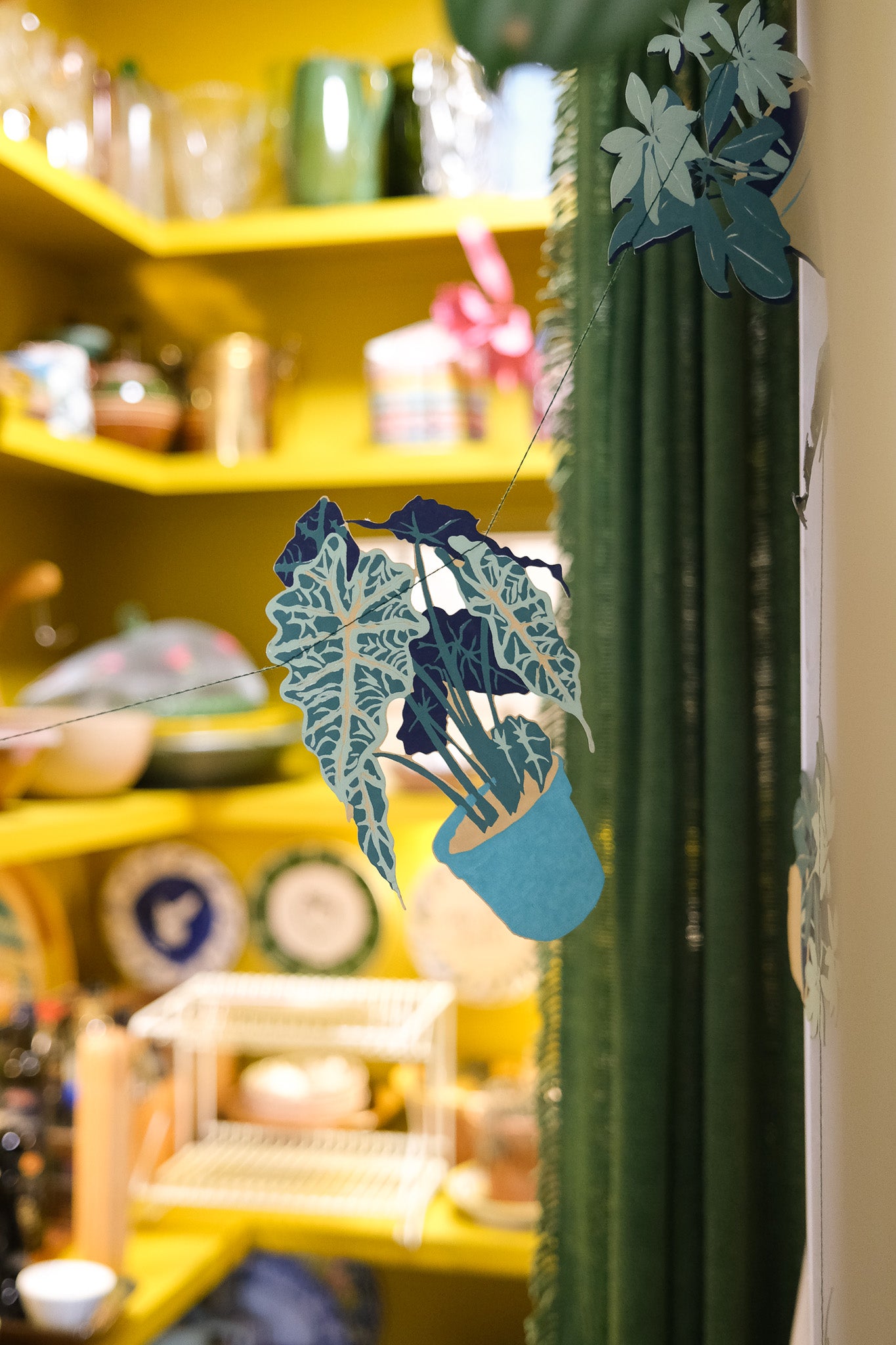Houseplants Sewn Garland