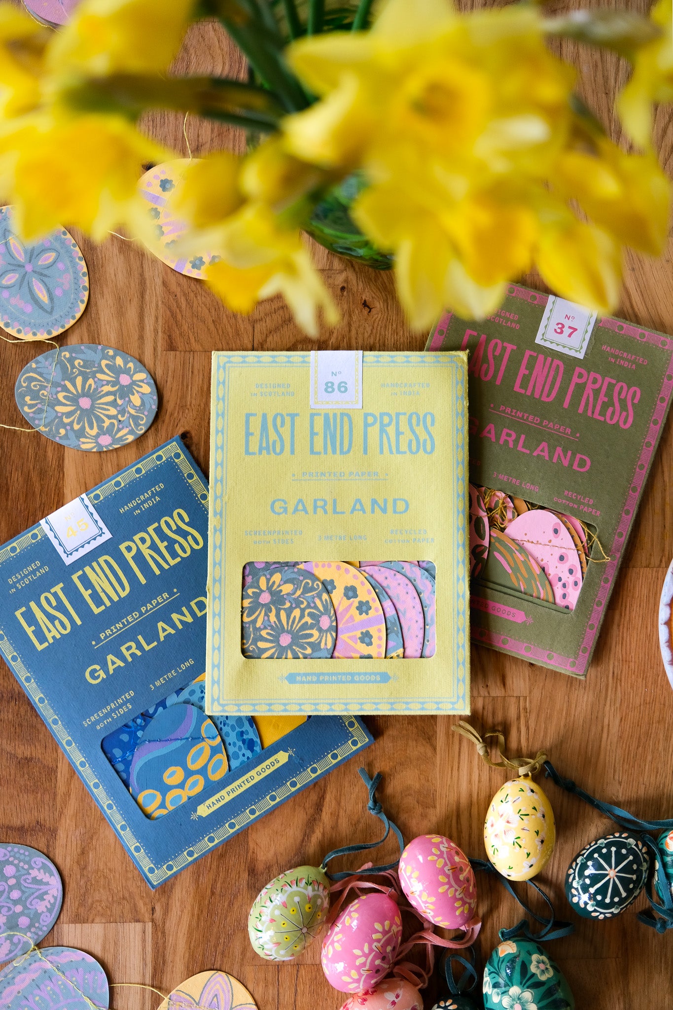 Egg Hunt Sewn Garland