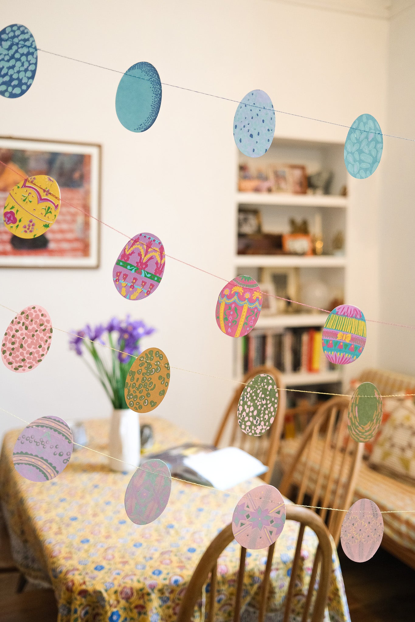 Egg Hunt Sewn Garland