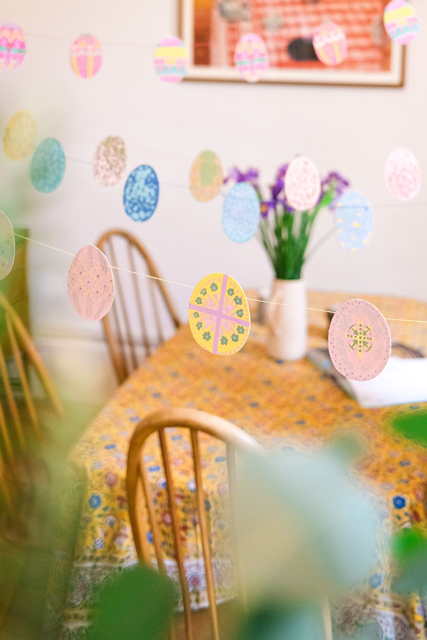 Egg Hunt Sewn Garland