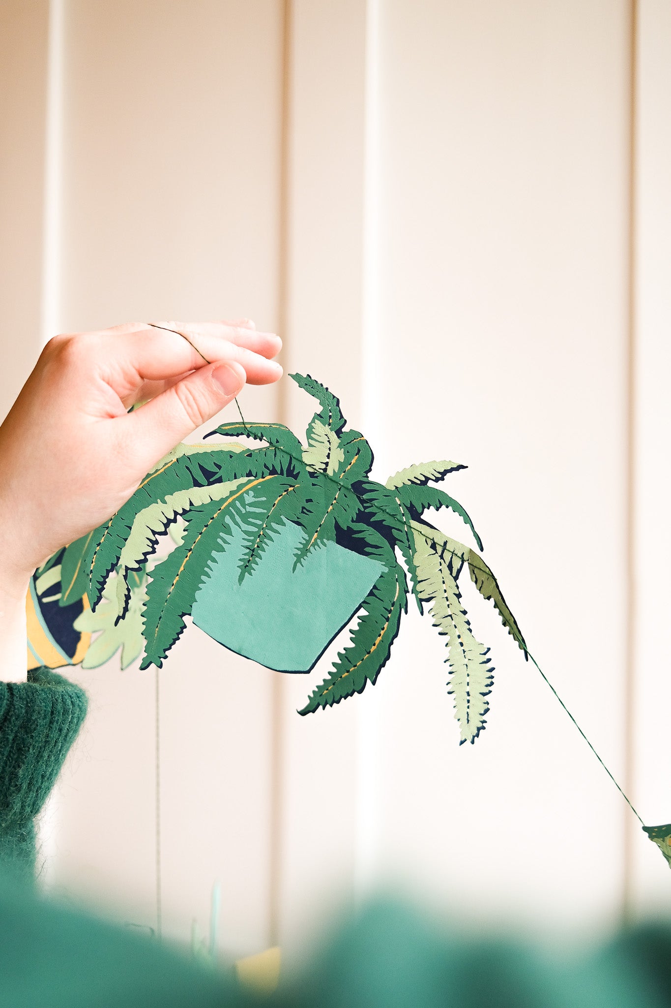 Houseplants Sewn Garland