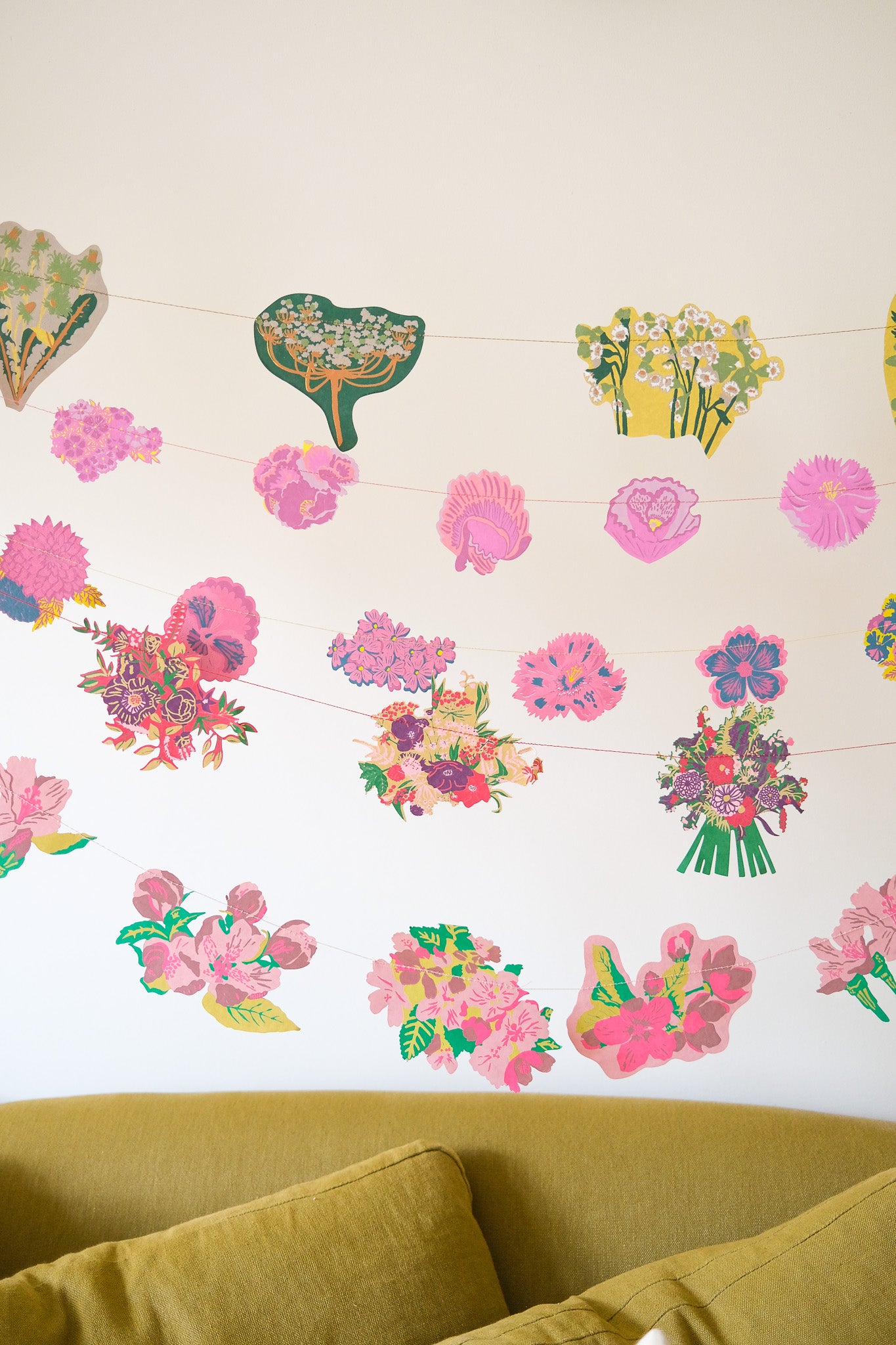 Blossom Sewn Garland