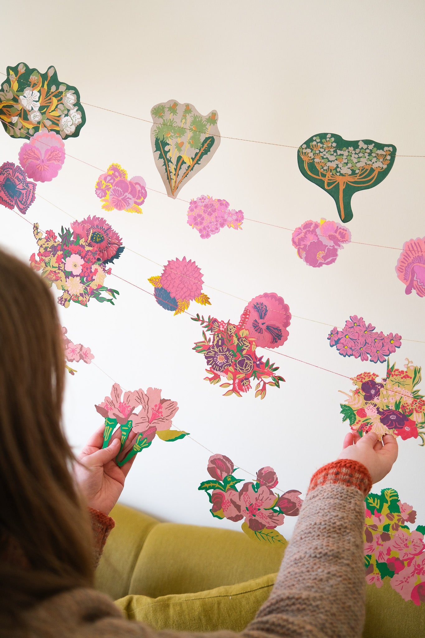 Bouquet Sewn Garland