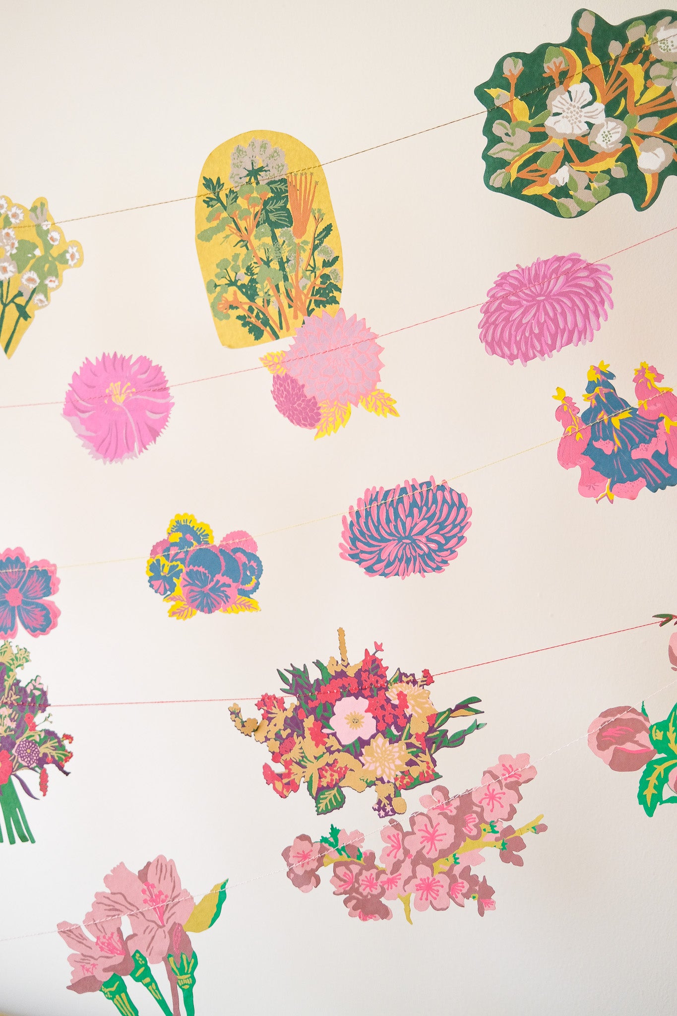 Bouquet Sewn Garland