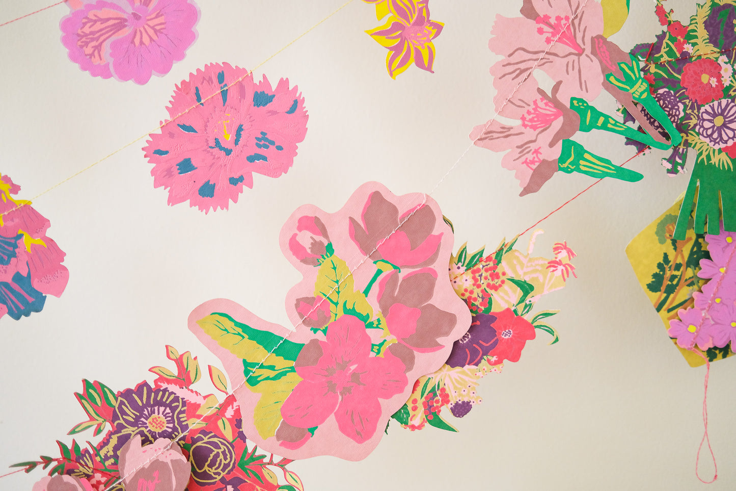 Blossom Sewn Garland