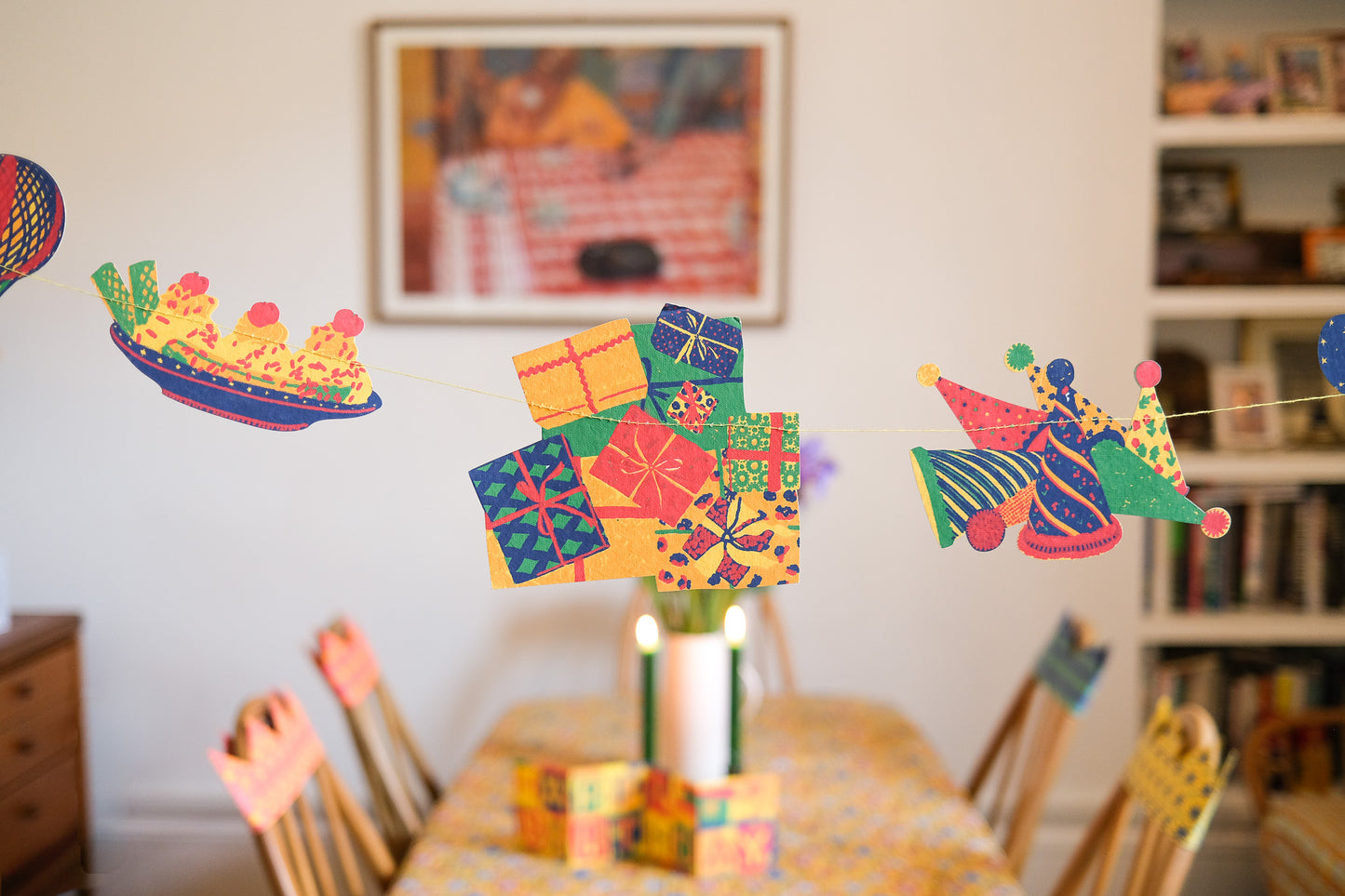 Birthday Party Sewn Garland