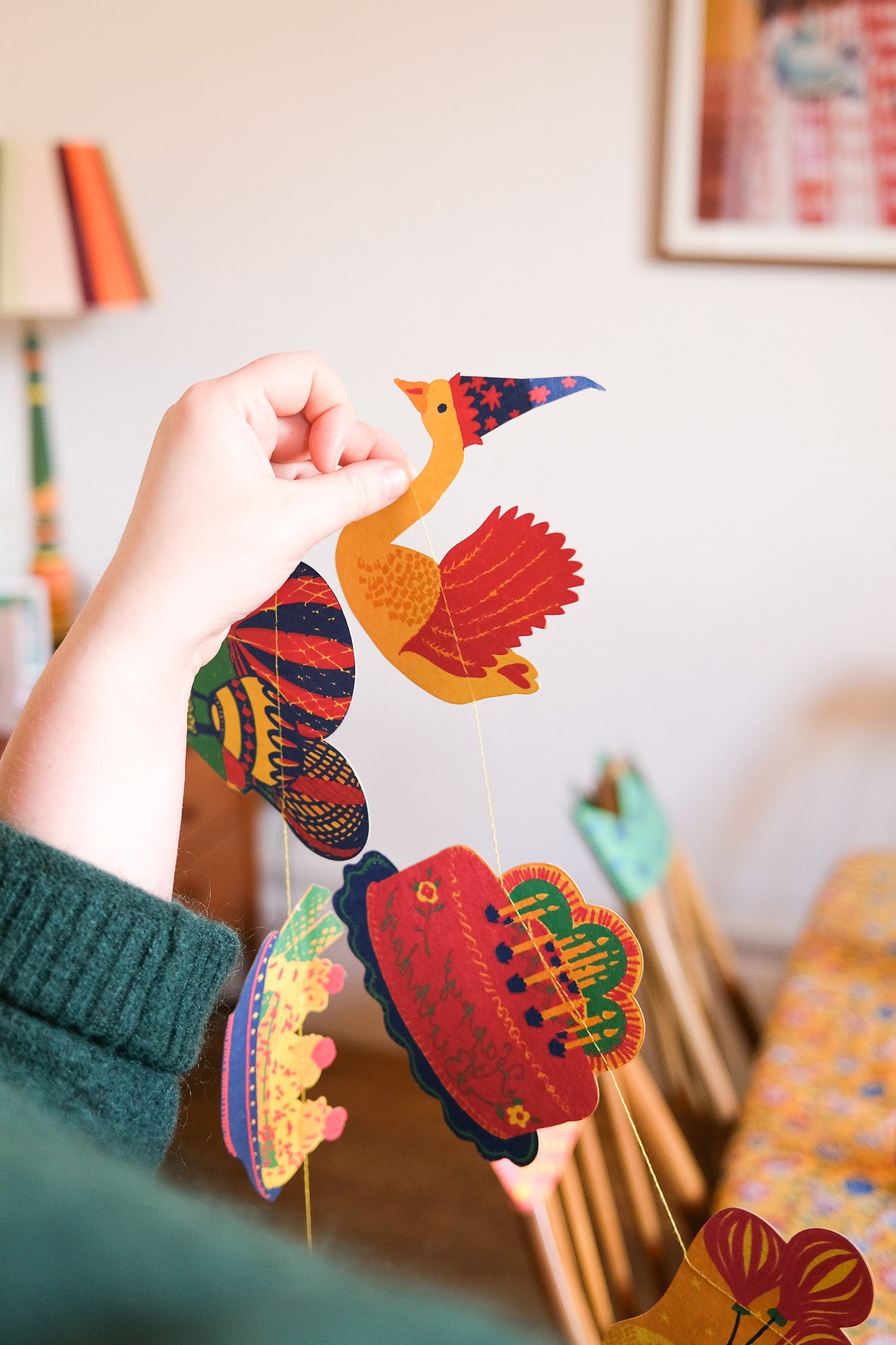 Birthday Party Sewn Garland