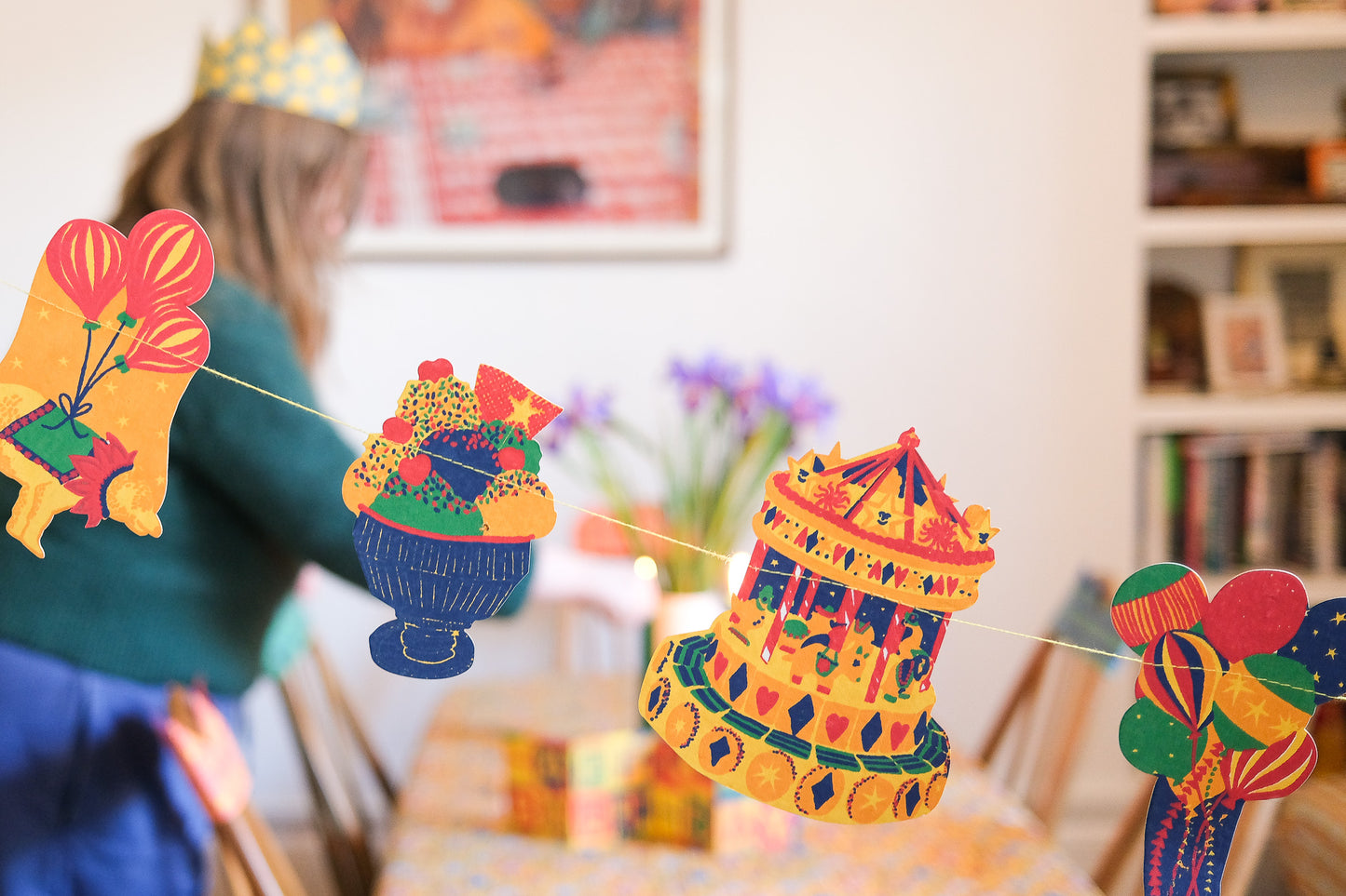 Birthday Party Sewn Garland