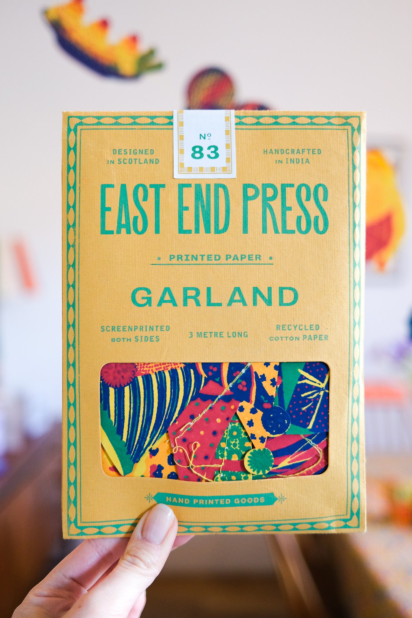 Birthday Party Sewn Garland