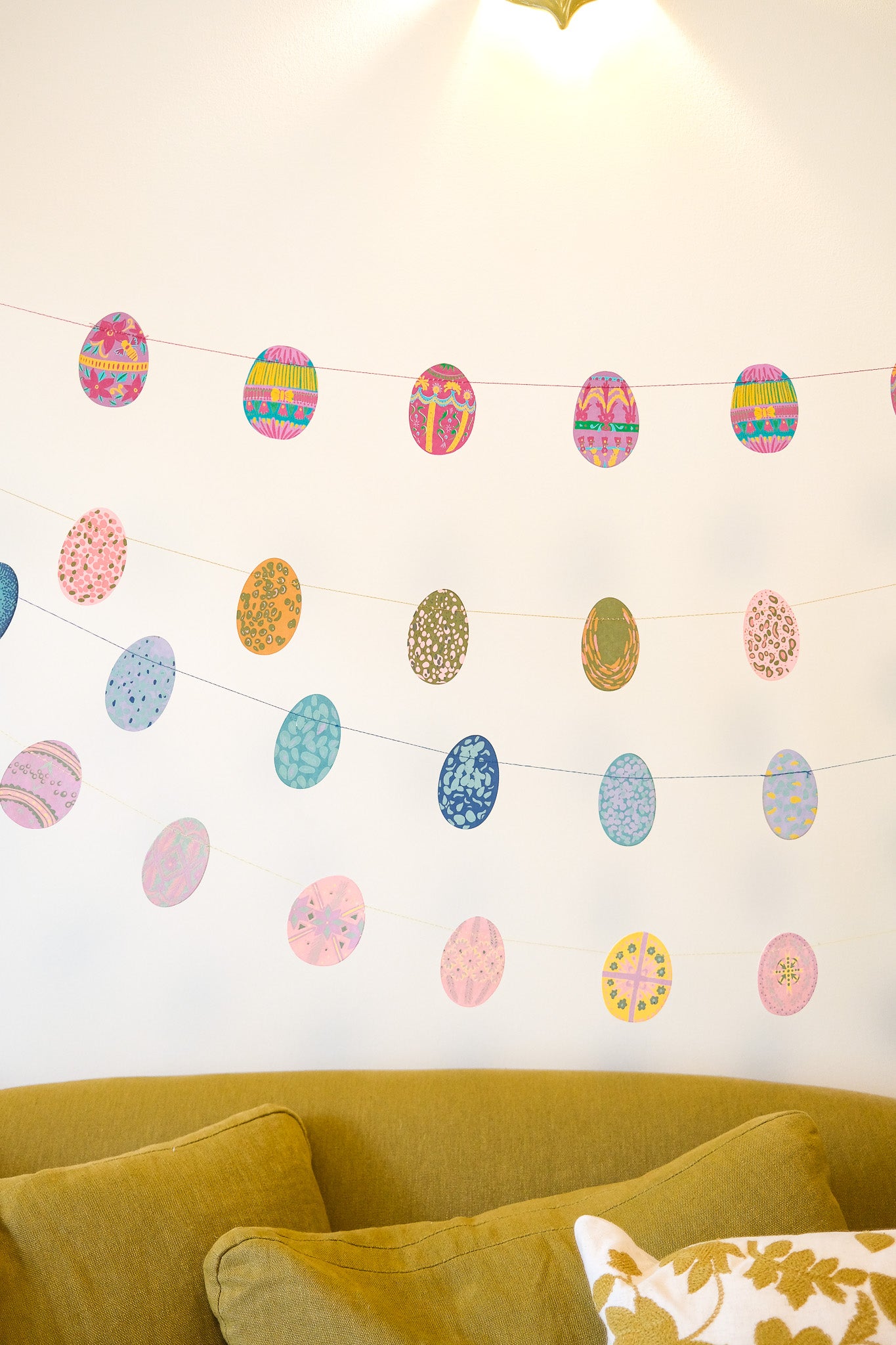 Egg Hunt Sewn Garland