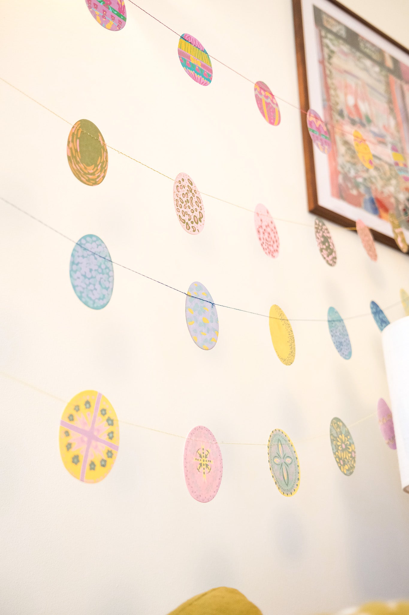 Egg Hunt Sewn Garland