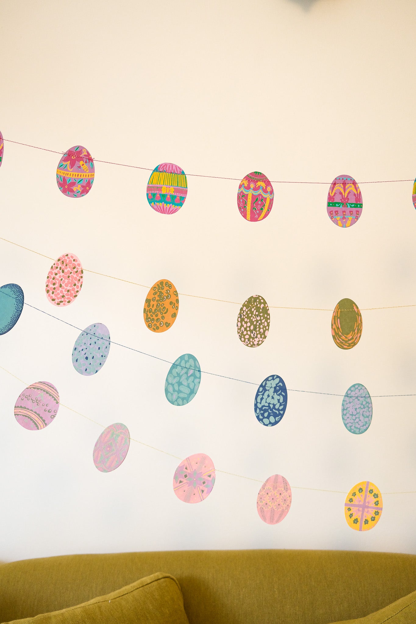 EGG HUNT SEWN GARLAND