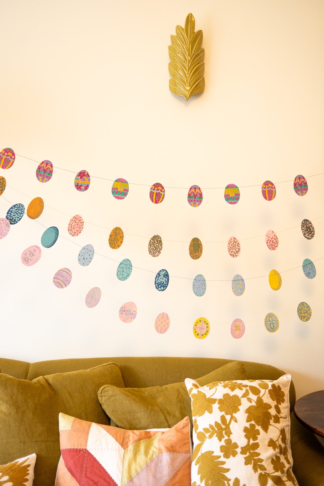 Egg Hunt Sewn Garland