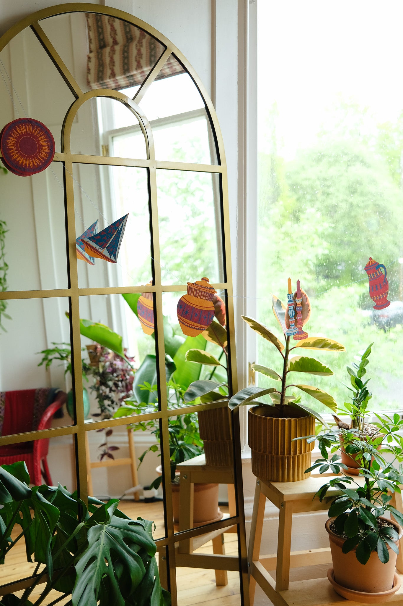 Bloomsbury Mantelpiece Sewn Garland
