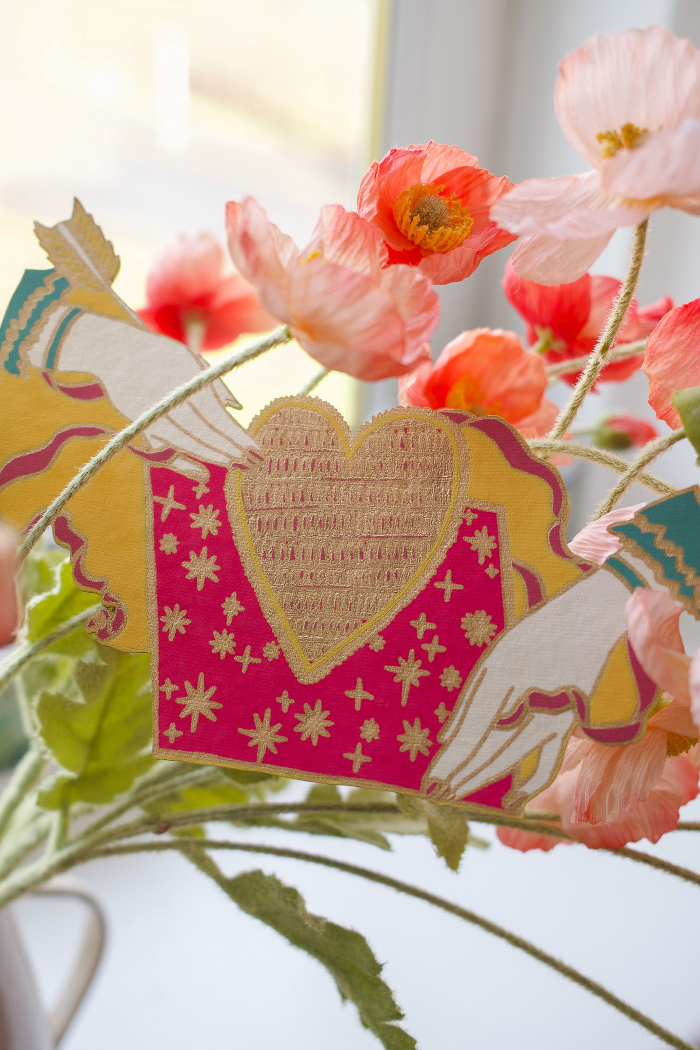 Heart and Hands Greeting Card