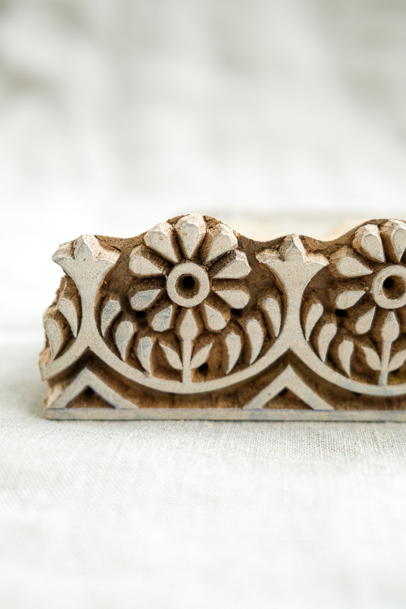 Row of Petals Printing Block