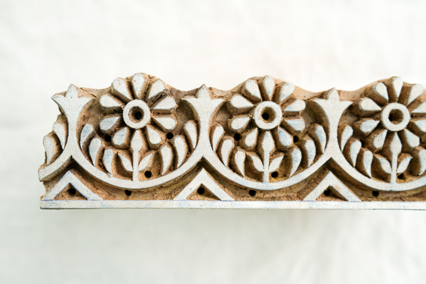 Row of Petals Printing Block