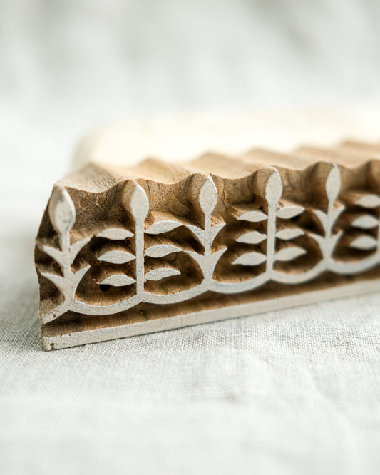 Flower Buds Printing Block