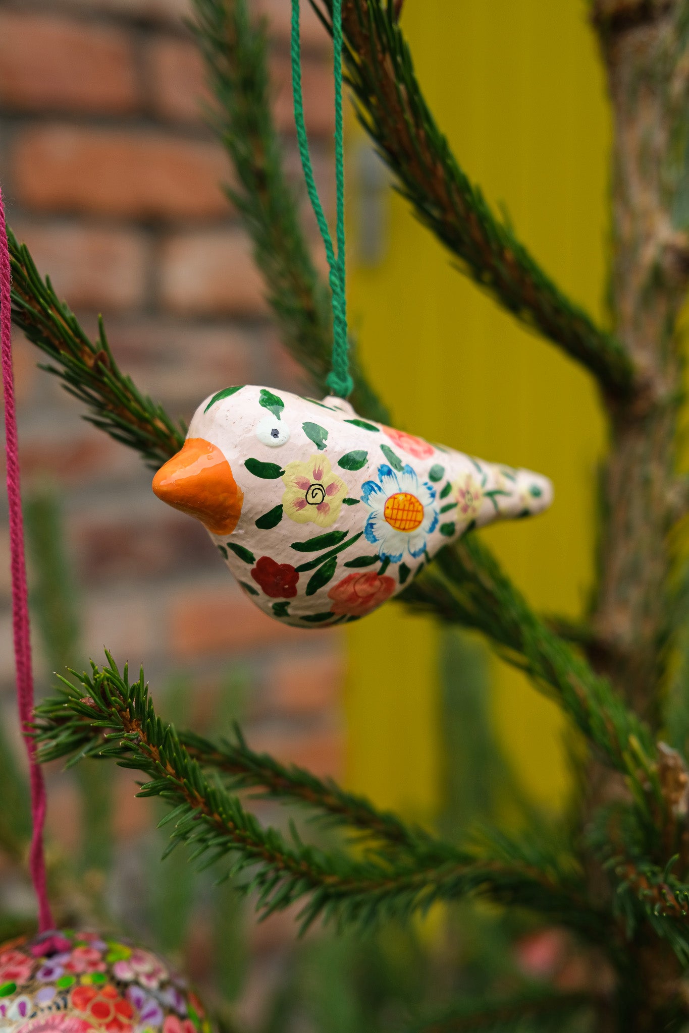 Pastel Bird Bauble