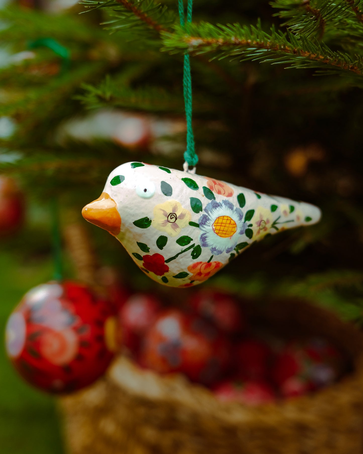 Pastel Bird Bauble