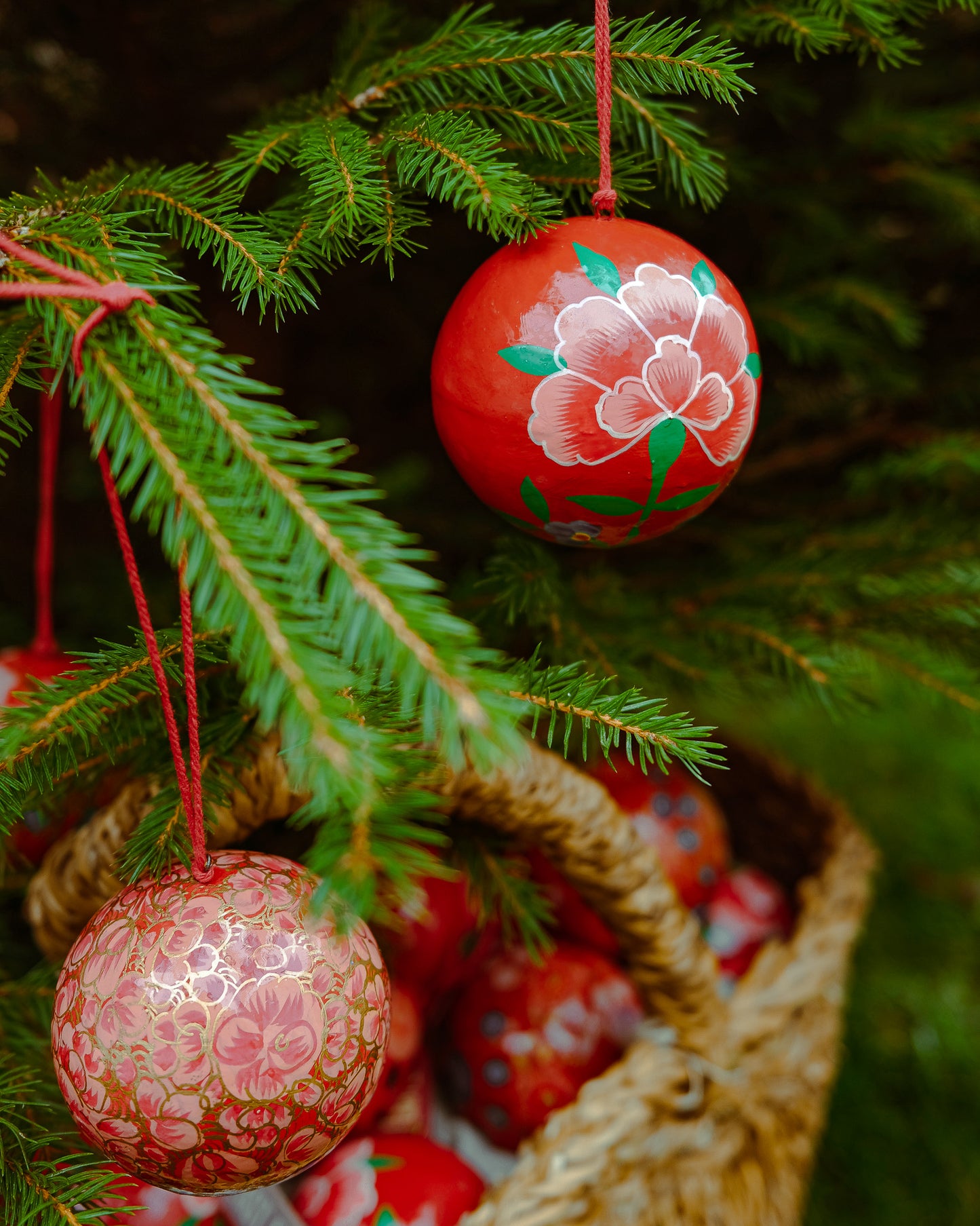 Rosy Red Bauble