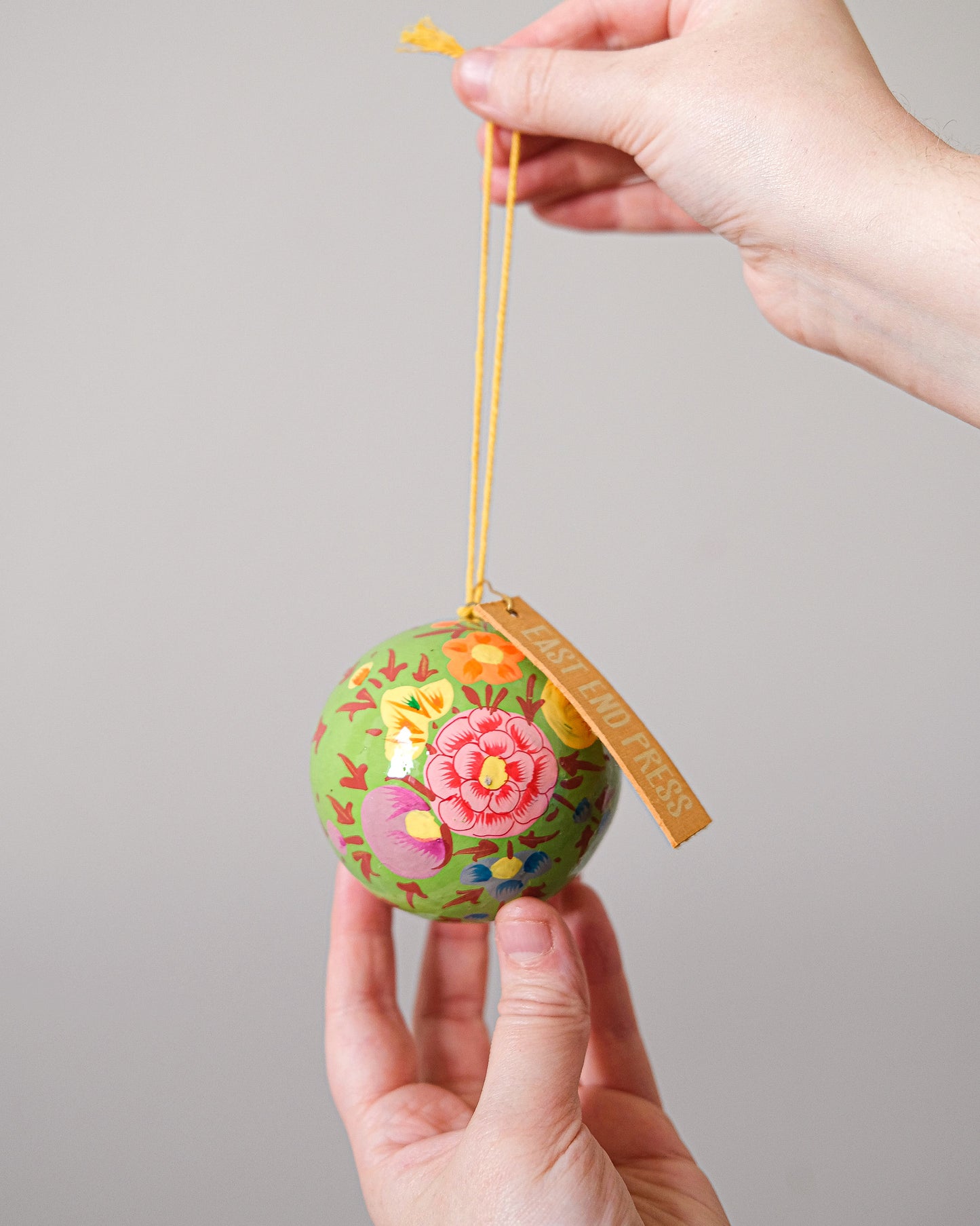 Green Petunia Bauble