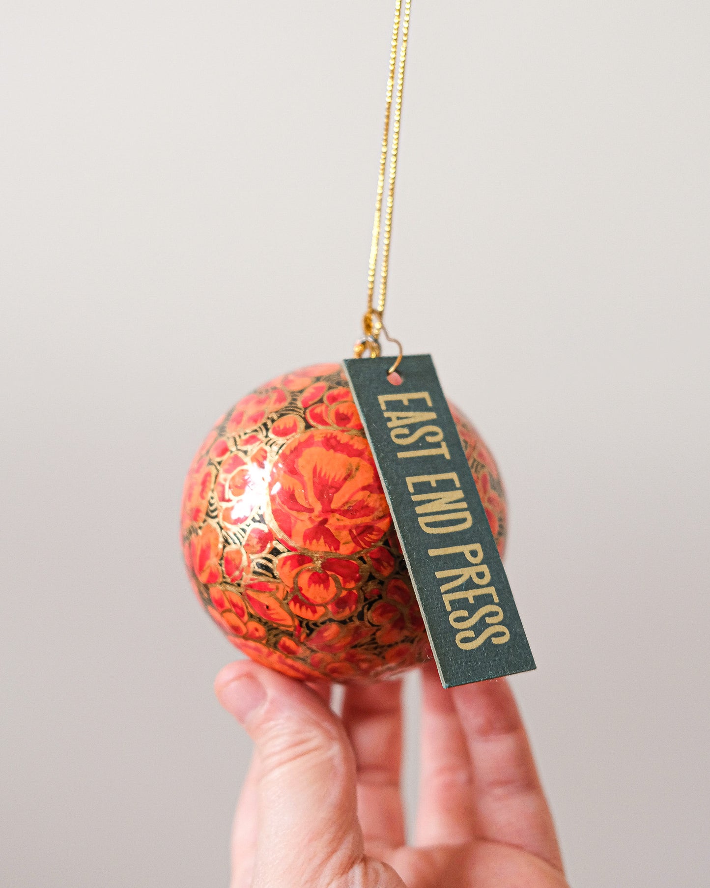 Red and Gold Bauble