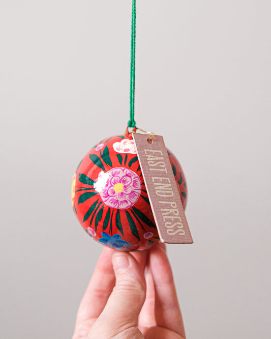 Red Bouquet Bauble