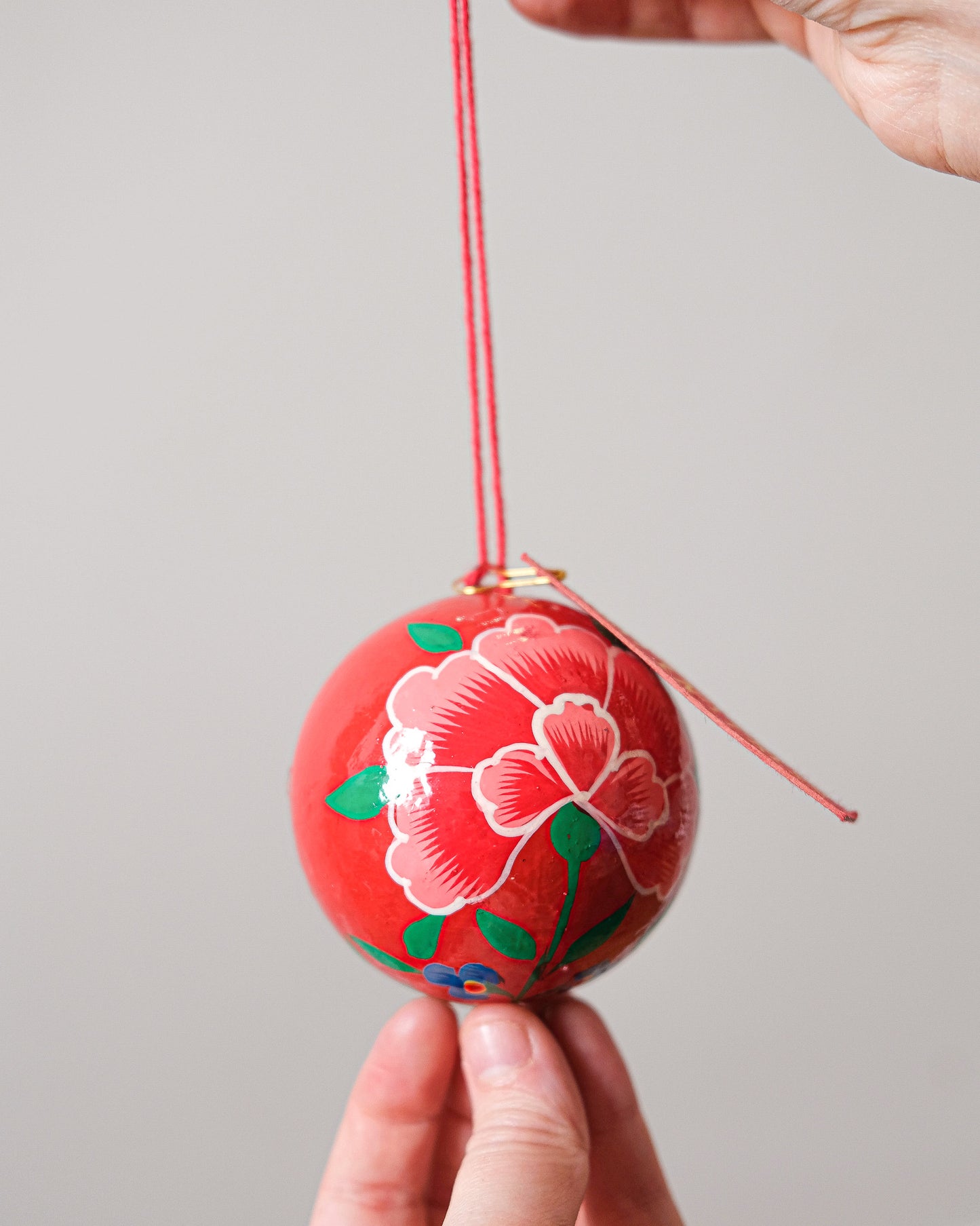 Rosy Red Bauble