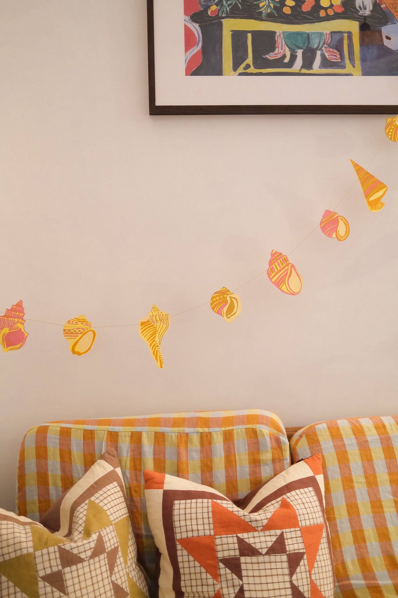 Shell Sewn Garland