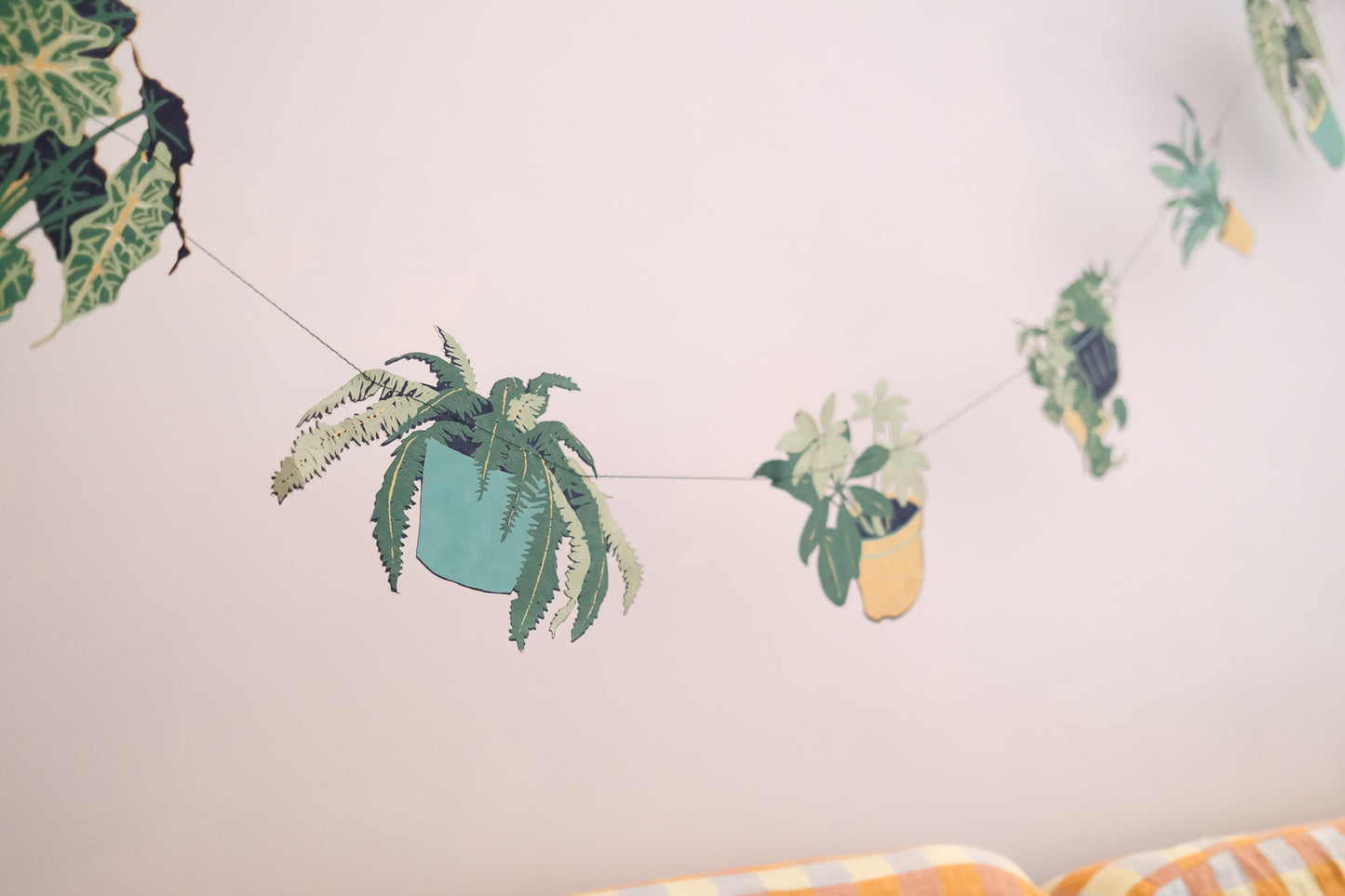 Houseplants Sewn Garland