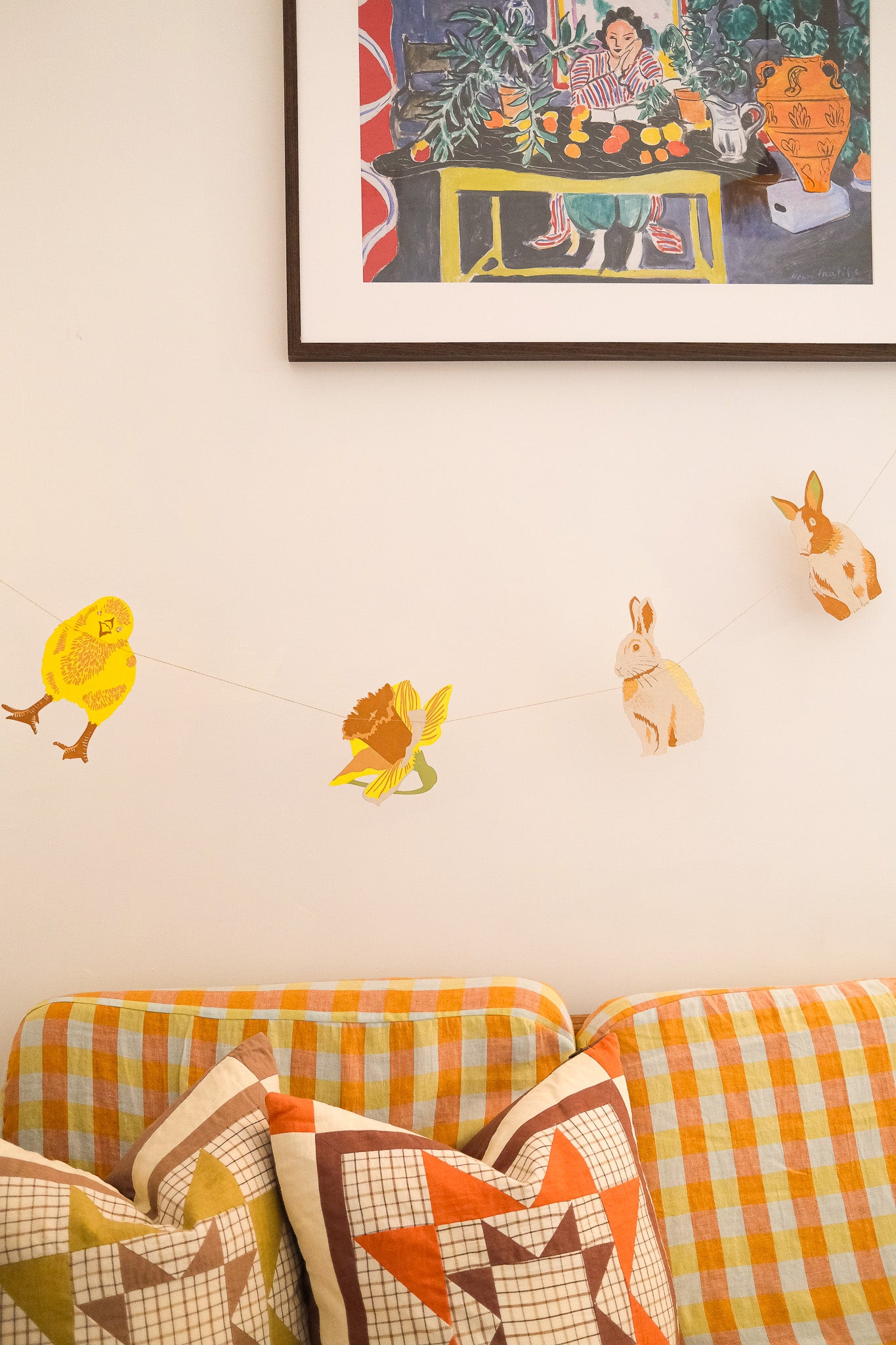 Rabbits Sewn Garland