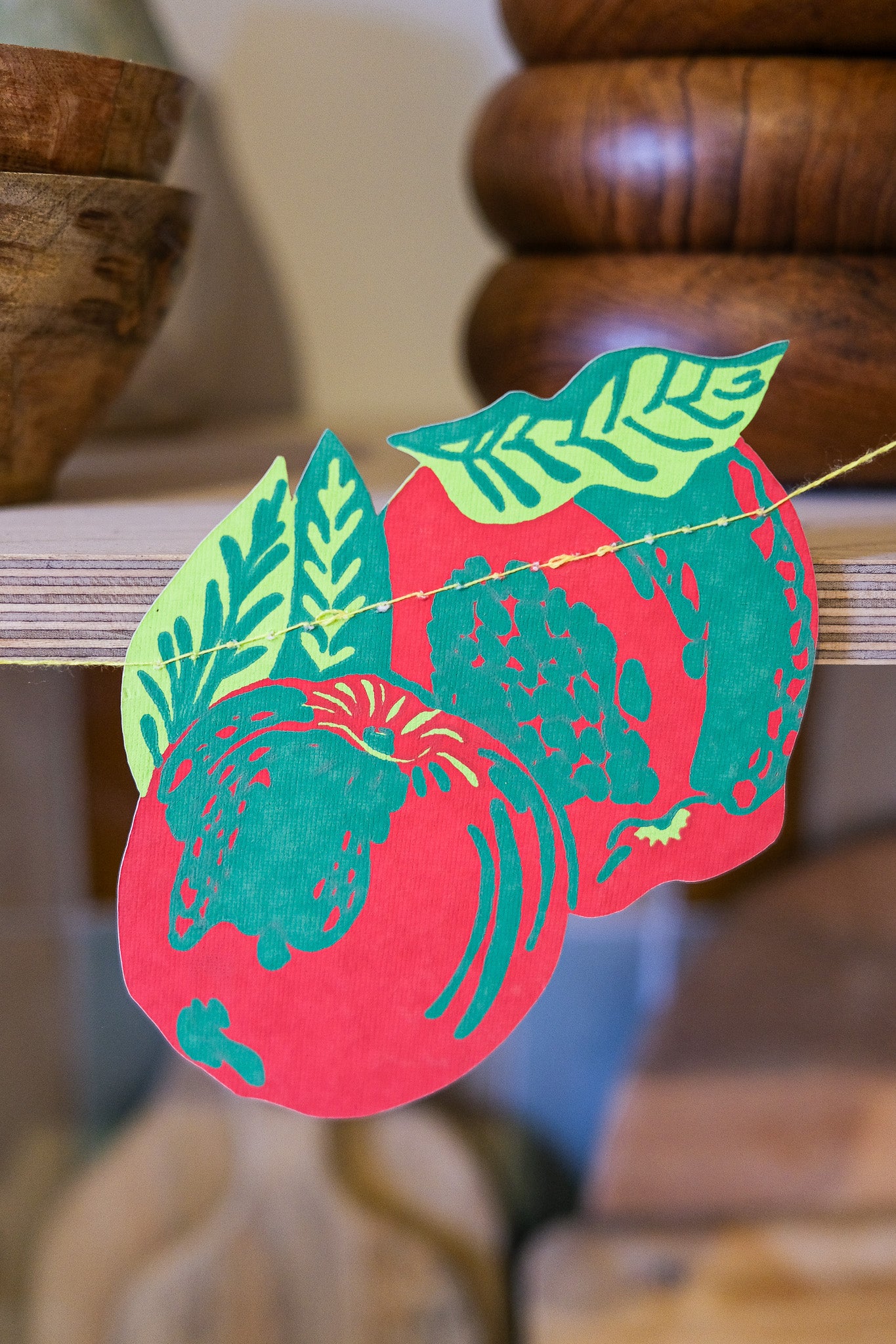 Fruit Sewn Garland