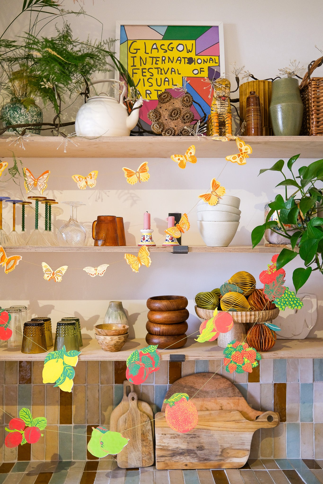 Fruit Sewn Garland