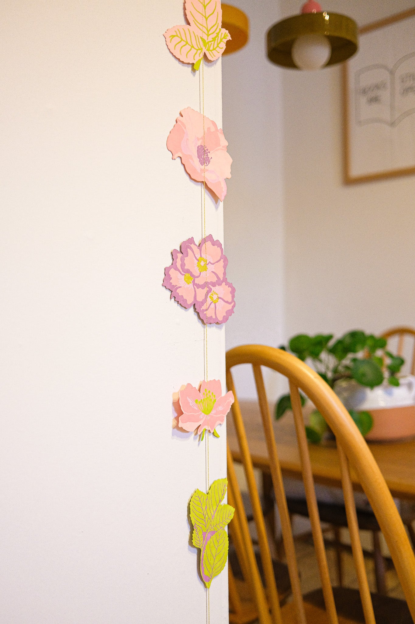 Rose Vertical Wall Hanging