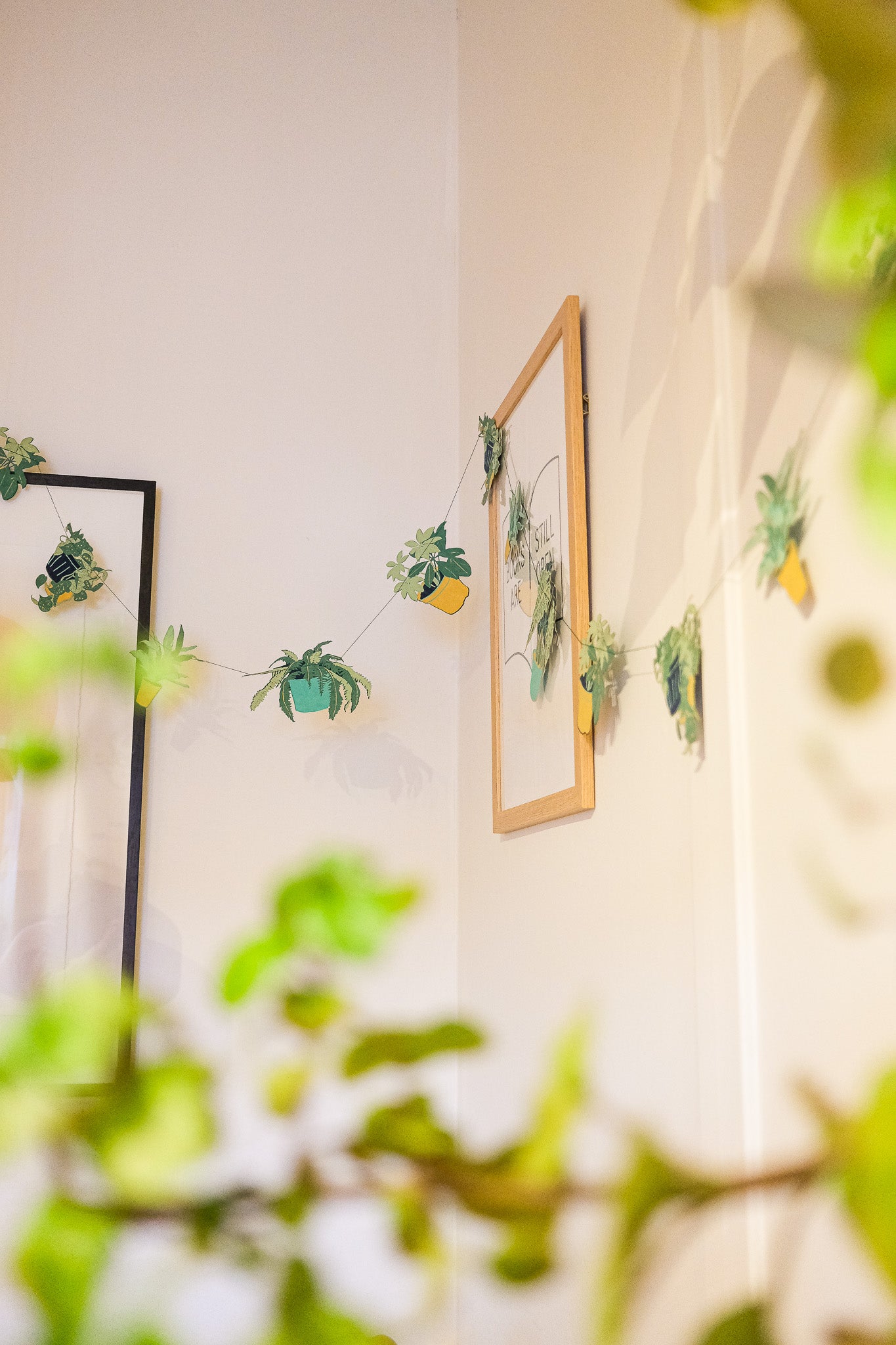 Houseplants Sewn Garland