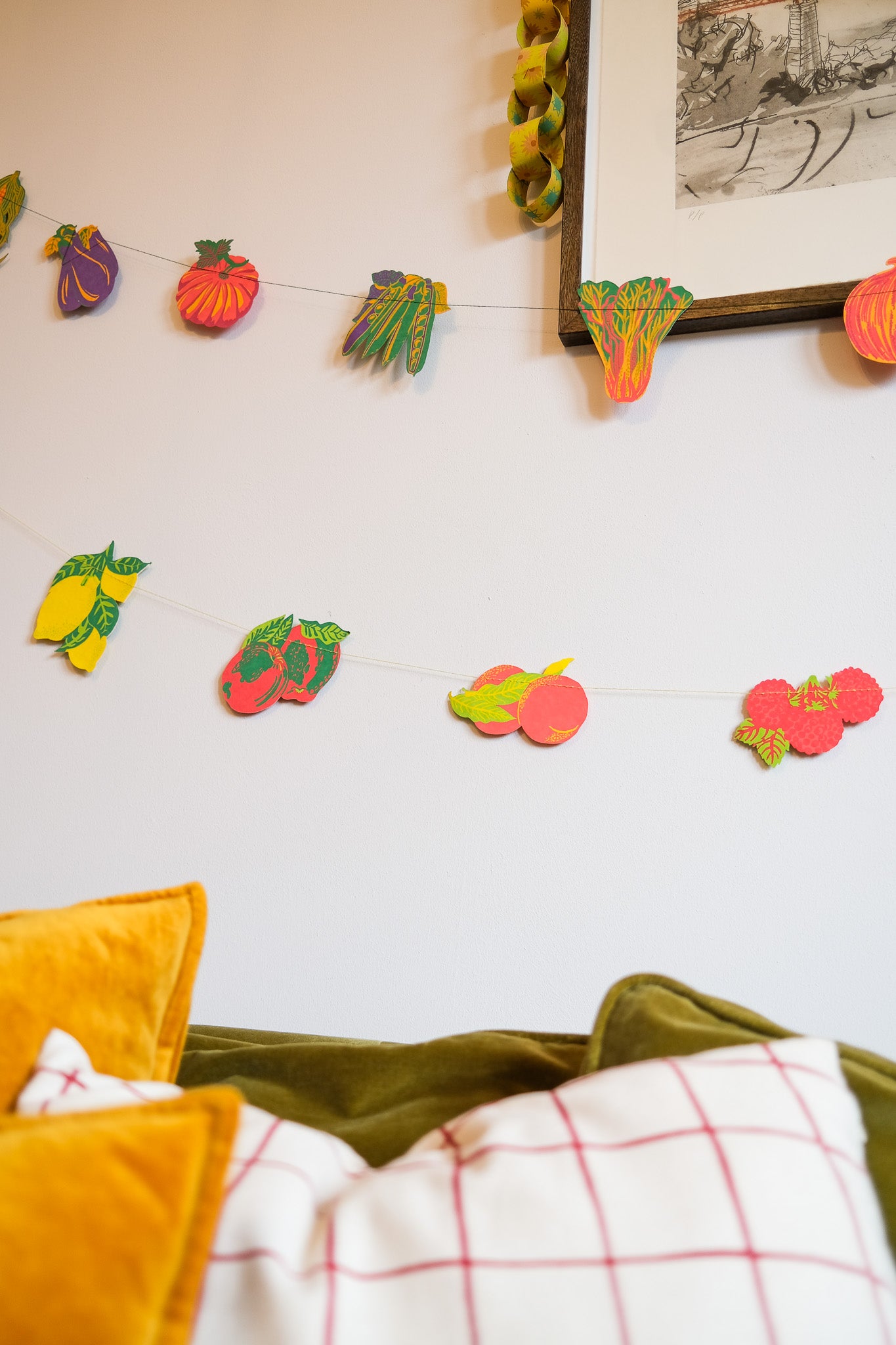 Vegetable Sewn Garland