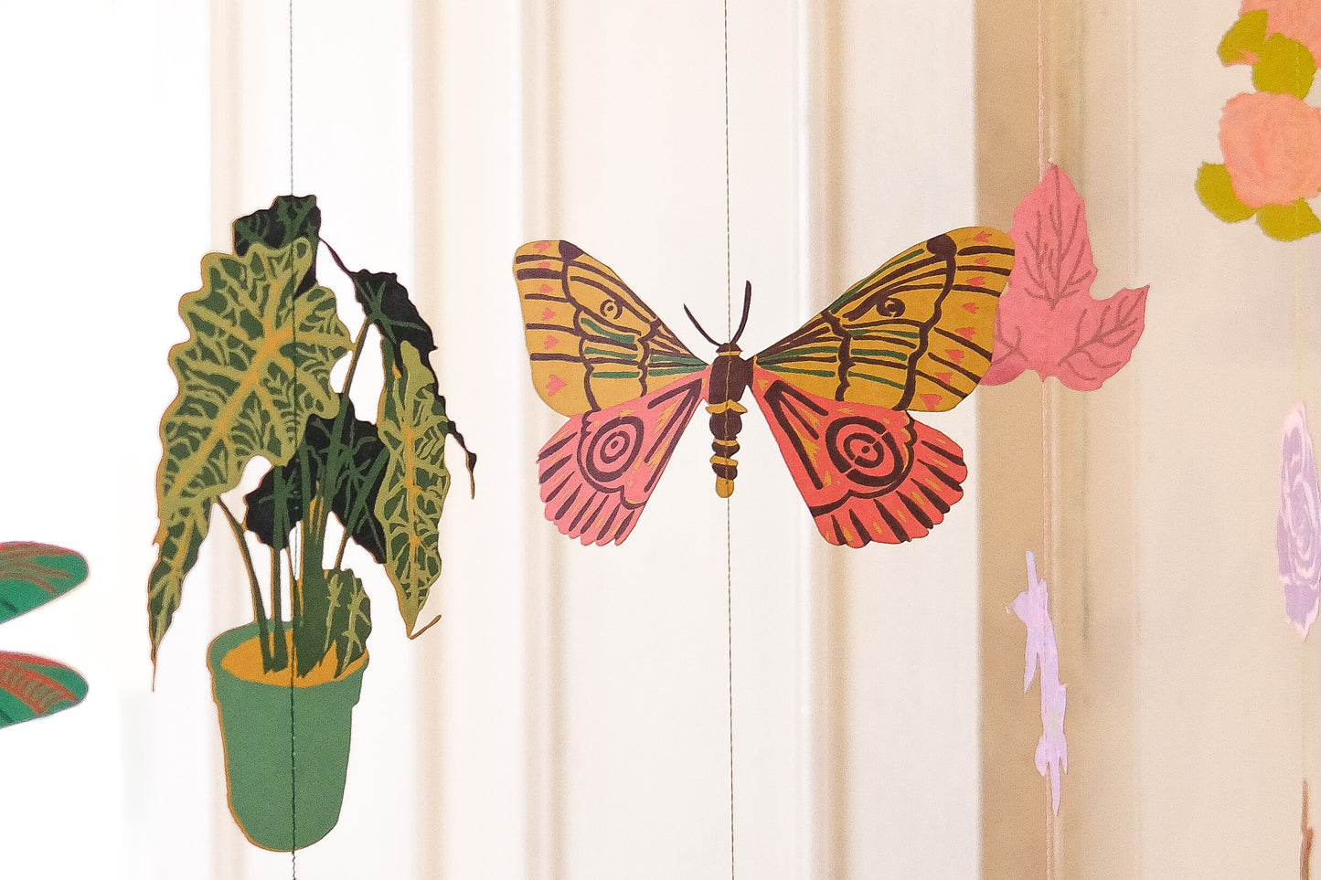 Butterfly Vertical Wall Hanging