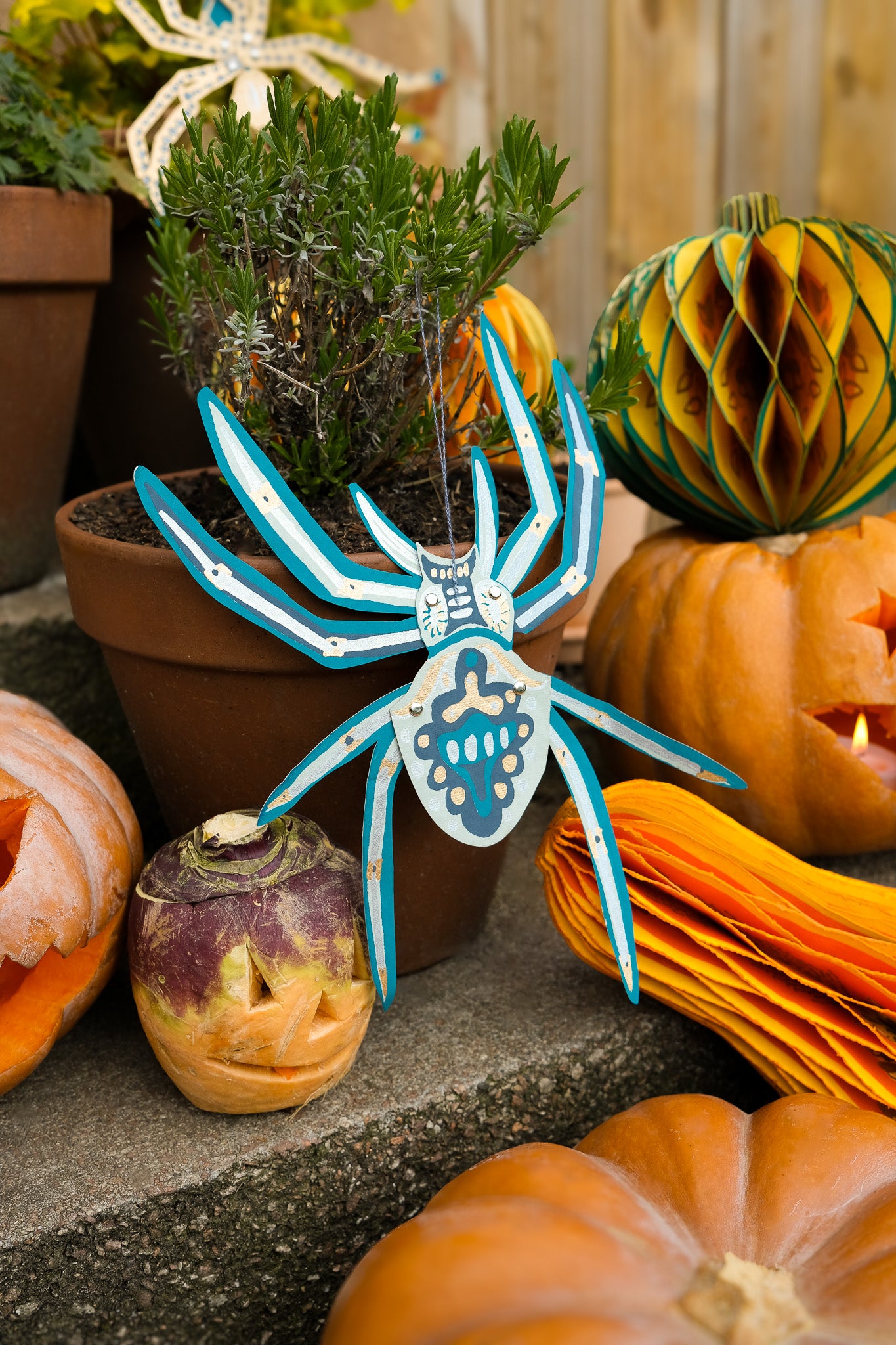 Hanging Spider Ornaments