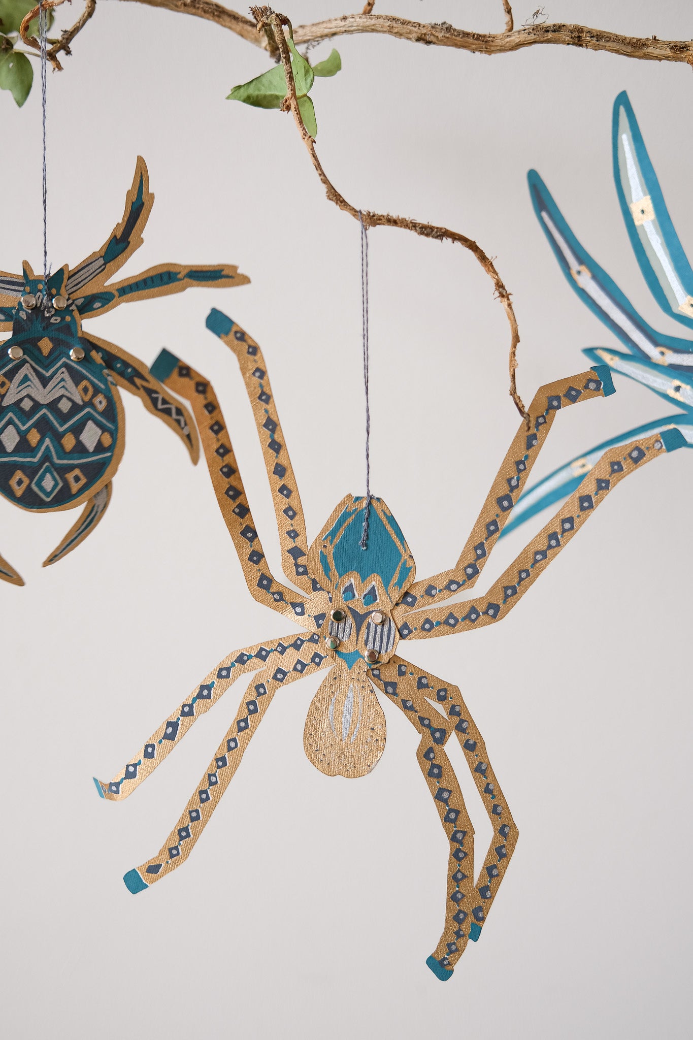 Hanging Spider Ornaments