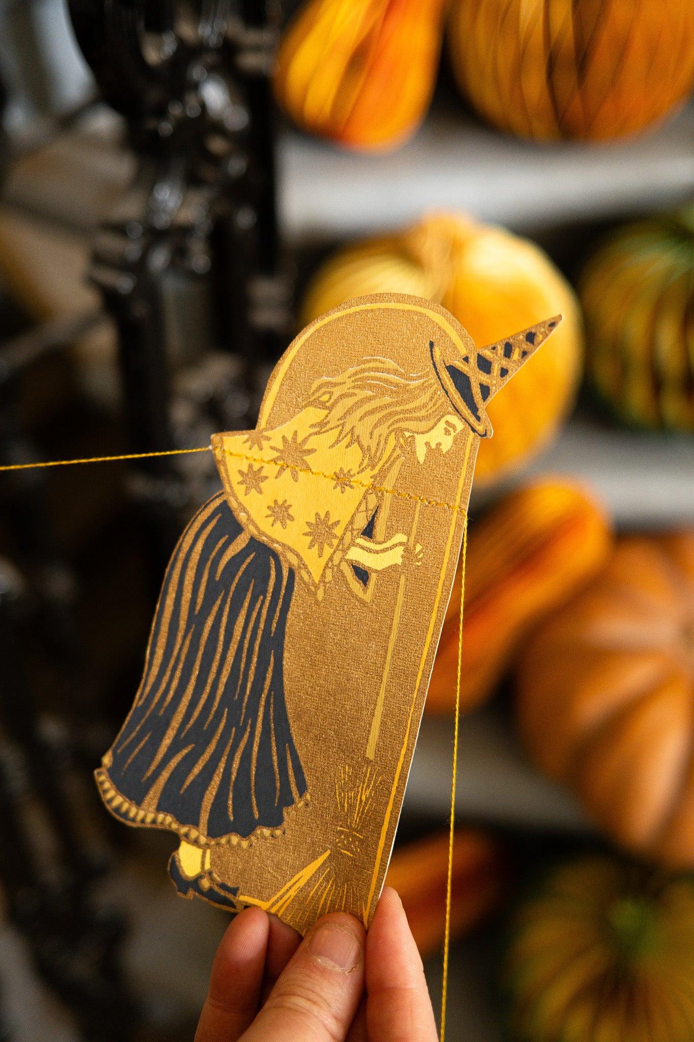 Dancing Skeletons Paper Ornaments