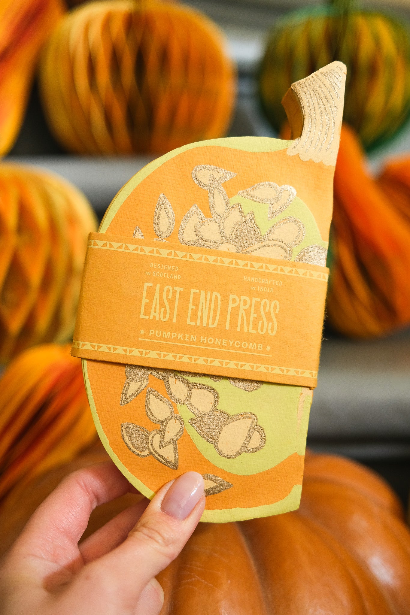 Pumpkin Honeycomb