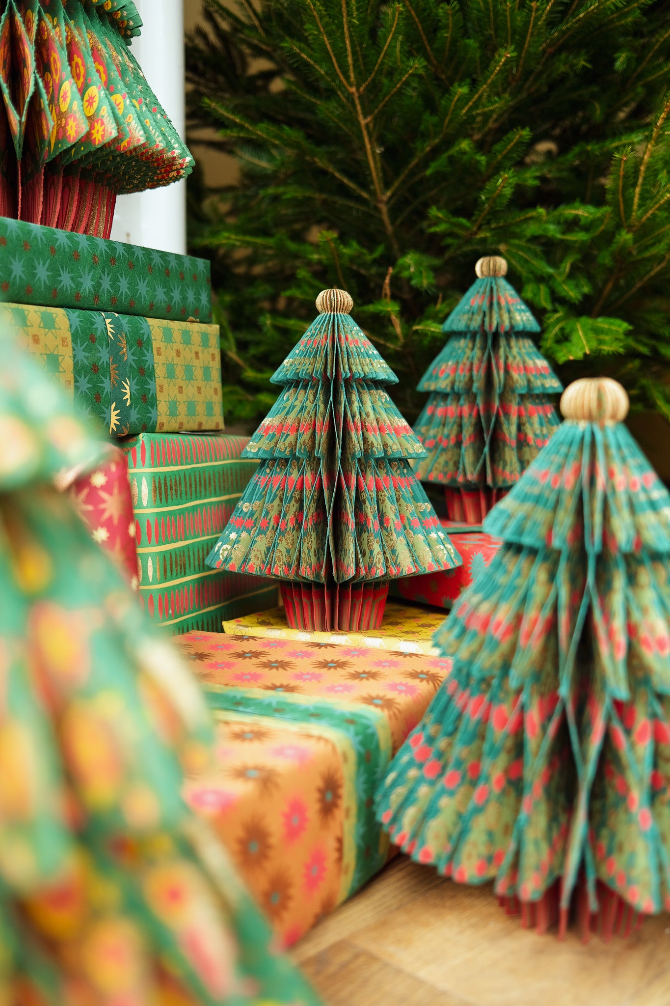 Christmas Tree Honeycomb