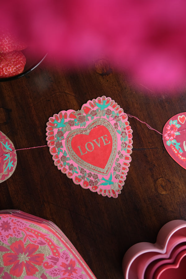 Valentine's Sewn Garland – East End Press