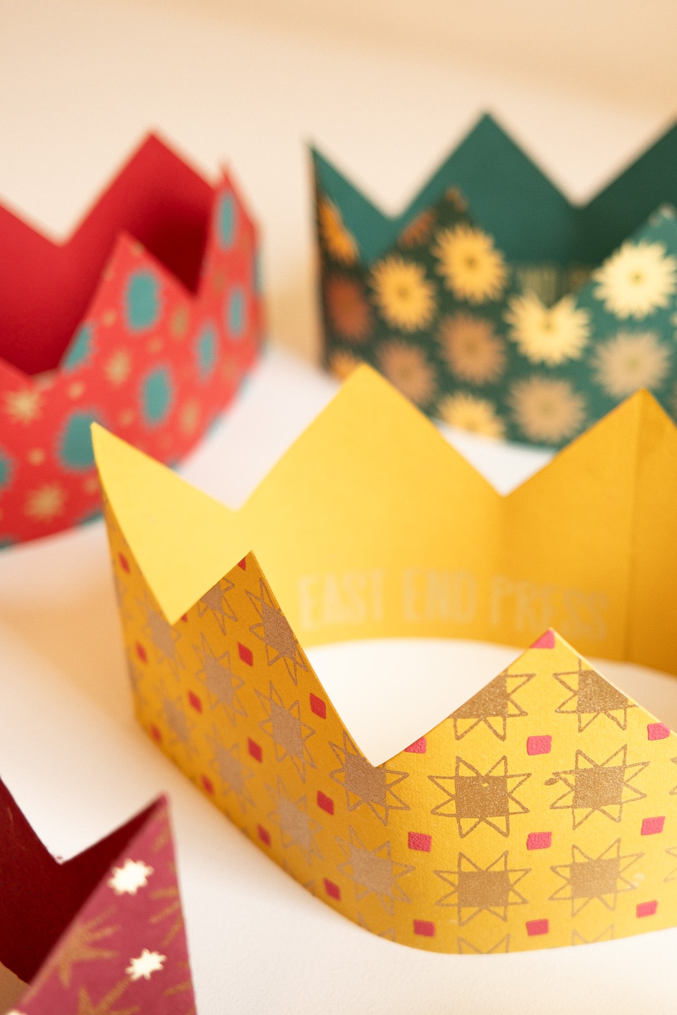 Festive Paper Crowns