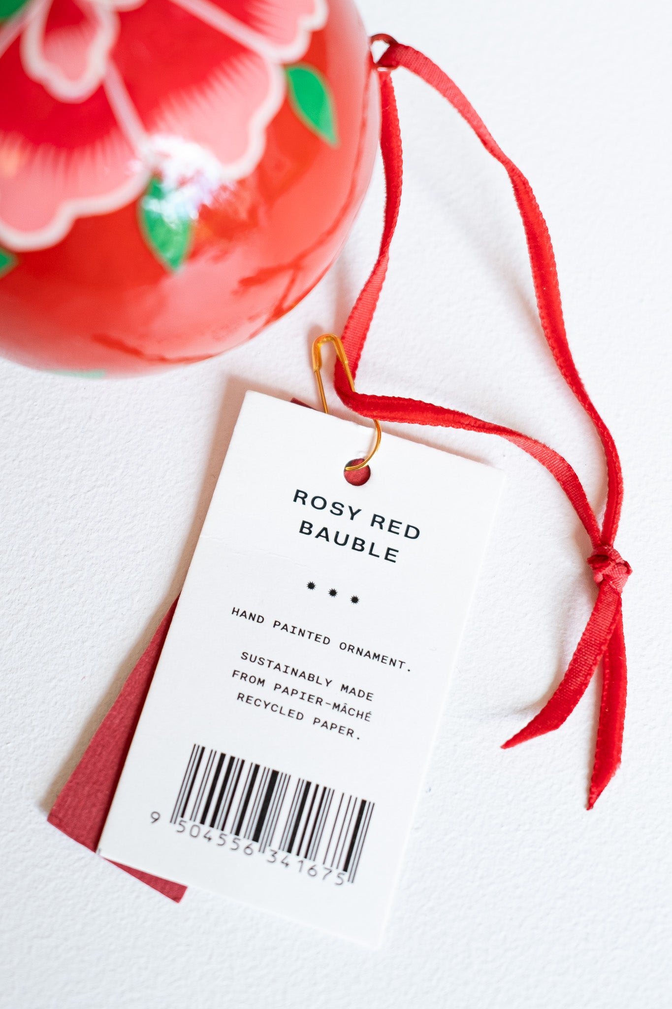 Rosy Red Bauble